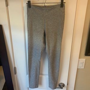 Gray midweight outdoor voices leggings